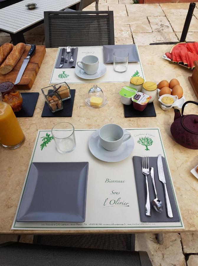 Sous L'Olivier Bed & Breakfast Menton Exterior photo